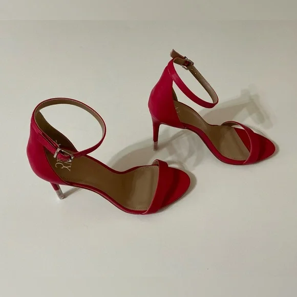 New York & Company Pink/Fuchia Heels Size 8M. - Picture 2 of 7